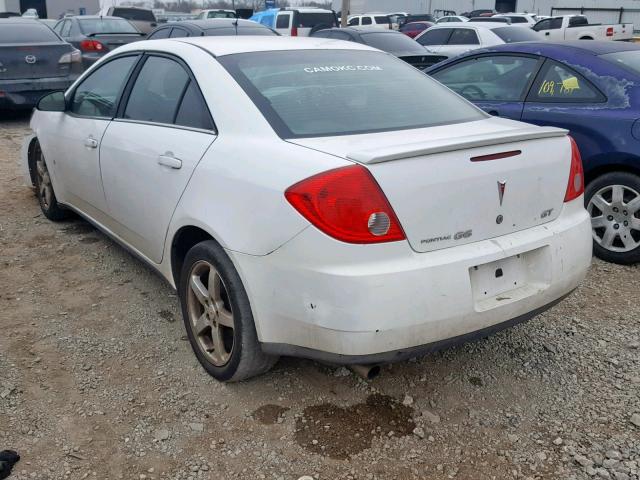 1G2ZH57NX94123054 - 2009 PONTIAC G6 GT WHITE photo 3