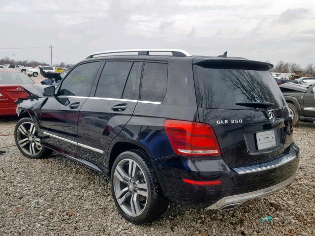 WDCGG8JB0FG429710 - 2015 MERCEDES-BENZ GLK 350 4M BLACK photo 3