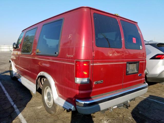 1FDRE14L2XHB57166 - 1999 FORD ECONOLINE E150 VAN  photo 3