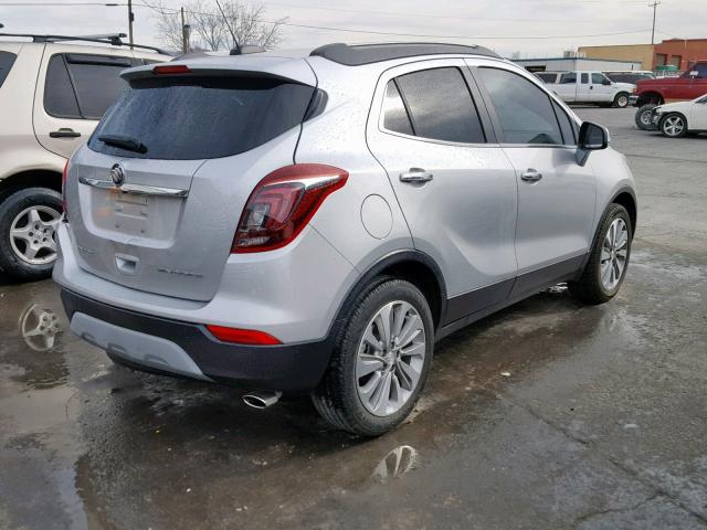 KL4CJASB6HB098475 - 2017 BUICK ENCORE PRE SILVER photo 4