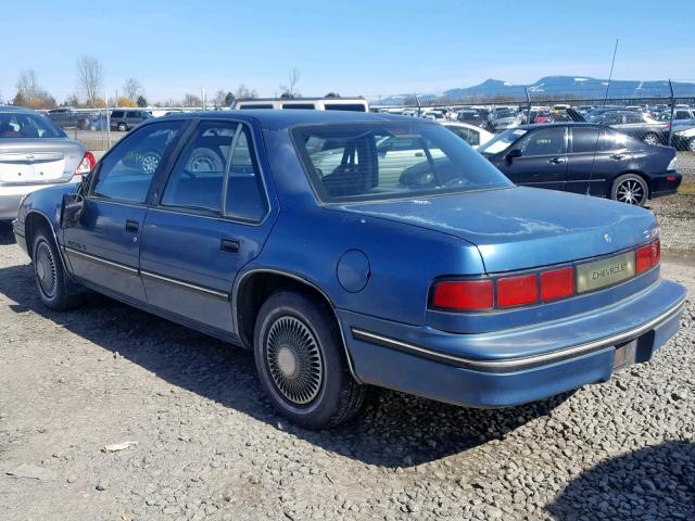 2G1WL54T5L9155228 - 1990 CHEVROLET LUMINA BLUE photo 3