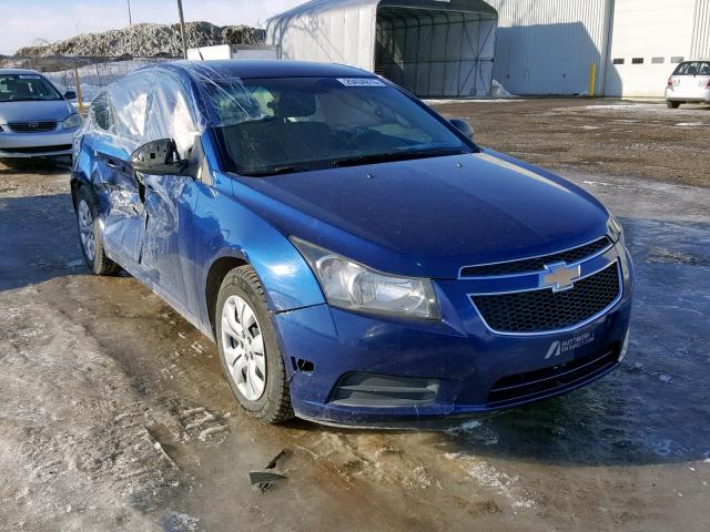 1G1PC5SHXC7348611 - 2012 CHEVROLET CRUZE LS BLUE photo 1