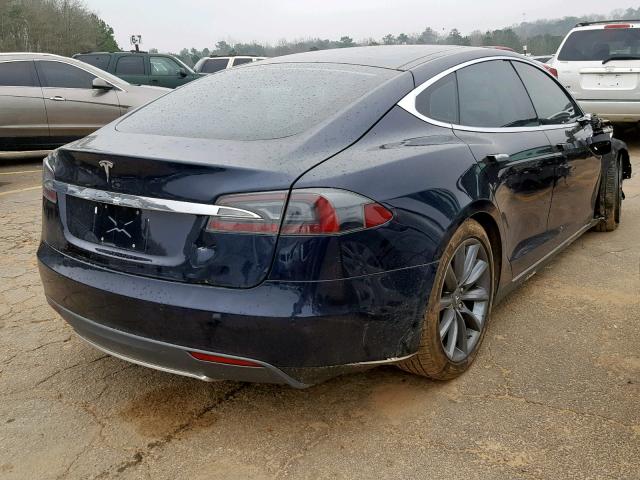 5YJSA1H27FFP70398 - 2015 TESLA MODEL S 85 BLACK photo 4