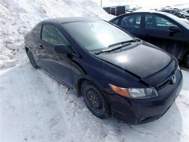 2HGFG11217H009762 - 2007 HONDA CIVIC DX BLACK photo 1