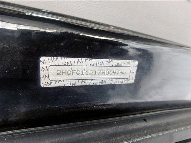 2HGFG11217H009762 - 2007 HONDA CIVIC DX BLACK photo 9