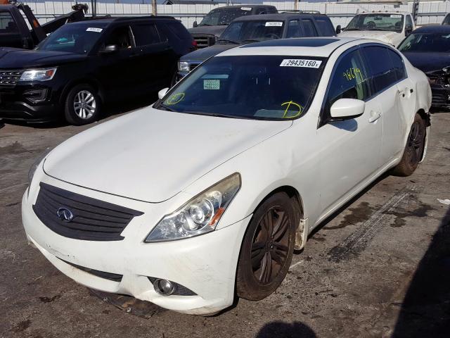 JN1CV6AP9DM717110 - 2013 INFINITI G37 BASE  photo 2