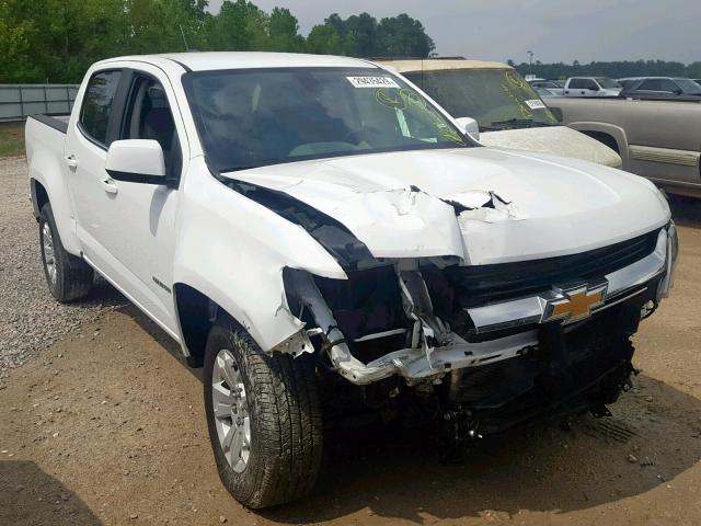 1GCGSCENXK1116706 - 2019 CHEVROLET COLORADO L WHITE photo 1