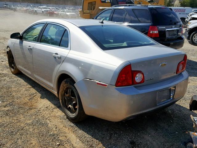 1G1ZG57B88F247324 - 2008 CHEVROLET MALIBU LS 灰色 照片 3