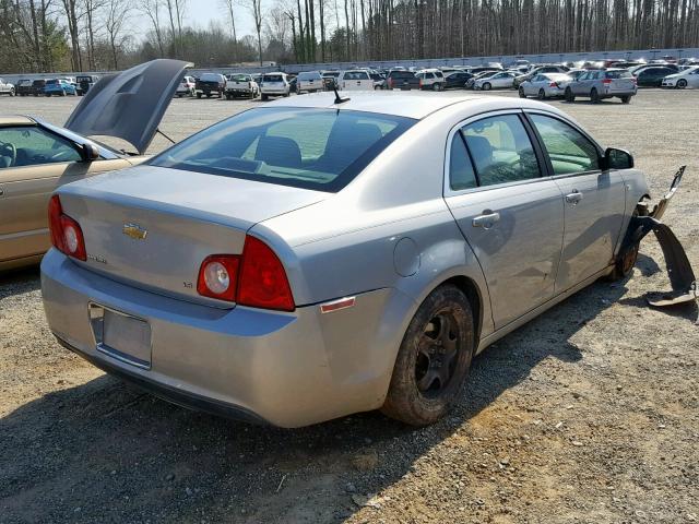 1G1ZG57B88F247324 - 2008 CHEVROLET MALIBU LS 灰色 照片 4