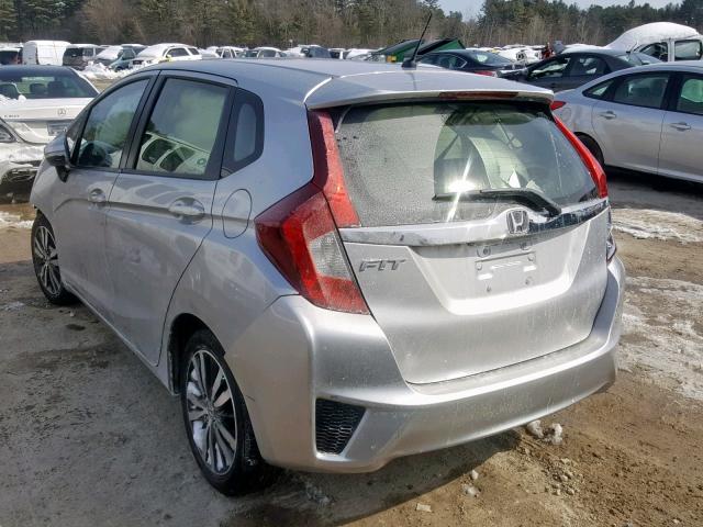 JHMGK5H71GX000872 - 2016 HONDA FIT EX SILVER photo 3