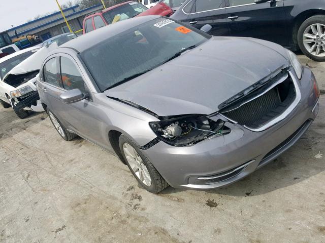 1C3CCBBGXDN703290 - 2013 CHRYSLER 200 TOURIN GRAY photo 1