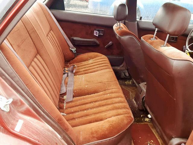 1Y1SK5460NZ005650 - 1992 GEO PRIZM BASE كستنائي صورة 6