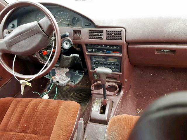 1Y1SK5460NZ005650 - 1992 GEO PRIZM BASE كستنائي صورة 9