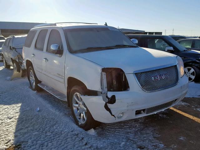 1GKFK63857J401299 - 2007 GMC YUKON DENA WHITE photo 1