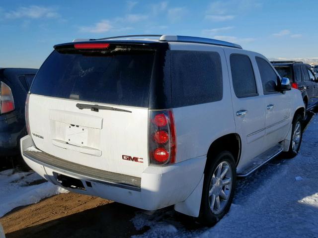 1GKFK63857J401299 - 2007 GMC YUKON DENA WHITE photo 4