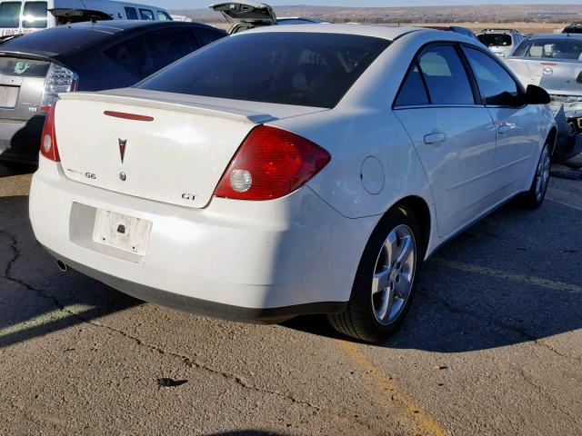 1G2ZH528854124859 - 2005 PONTIAC G6 GT WHITE photo 4