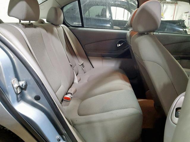 1G1ZS58F57F112199 - 2007 CHEVROLET MALIBU LS BLUE photo 6