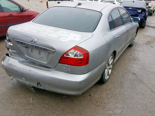 JNKBF01A72M003339 - 2002 INFINITI Q45 SILVER photo 4