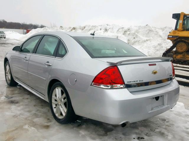 2G1WC5EM9A1222738 - 2010 CHEVROLET IMPALA LTZ SILVER photo 3