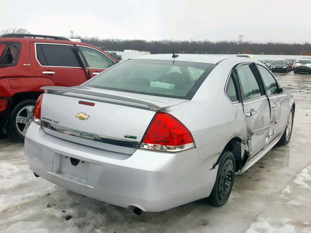 2G1WC5EM9A1222738 - 2010 CHEVROLET IMPALA LTZ SILVER photo 4