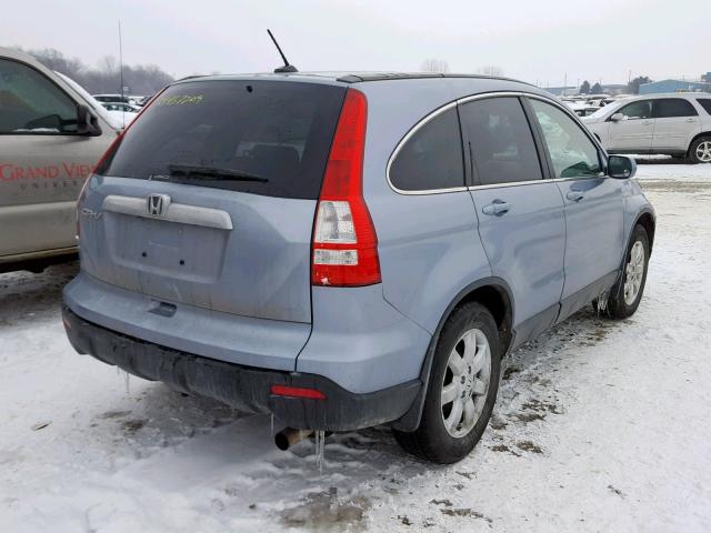 5J6RE48798L038638 - 2008 HONDA CR-V EXL GRAY photo 4