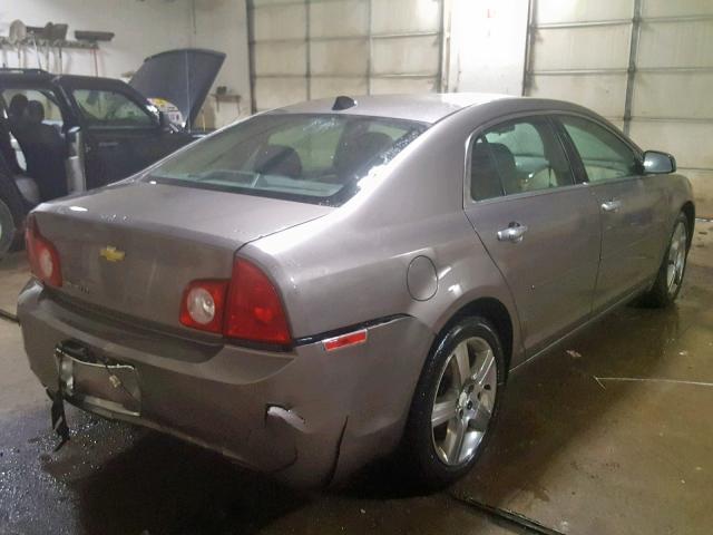 1G1ZC5E04CF180100 - 2012 CHEVROLET MALIBU 1LT TAN photo 4