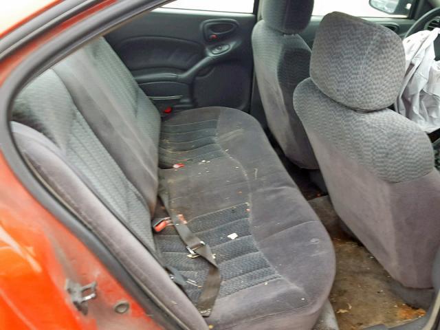 1G2NF52E61M542342 - 2001 PONTIAC GRAND AM S RED photo 6