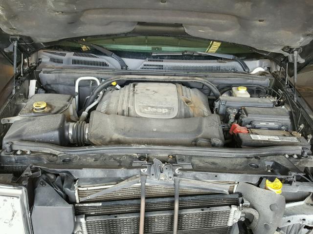 1J8HG58286C346542 - 2006 JEEP COMMANDER BLACK photo 7