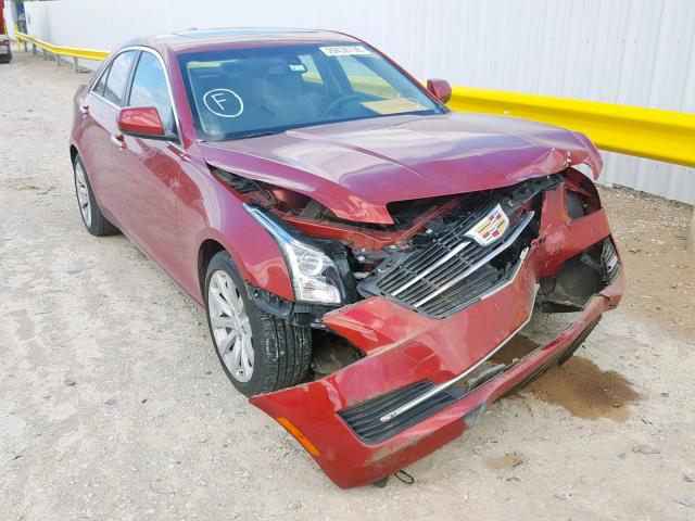 1G6AA5RX8H0139239 - 2017 CADILLAC ATS RED photo 1