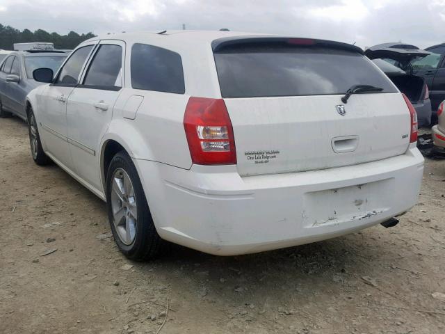 2D4FV47V96H436308 - 2006 DODGE MAGNUM SXT WHITE photo 3