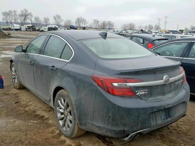 2G4G35EX7G9196118 - 2016 BUICK REGAL SPOR GRAY photo 3