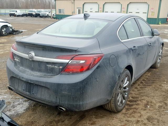 2G4G35EX7G9196118 - 2016 BUICK REGAL SPOR GRAY photo 4