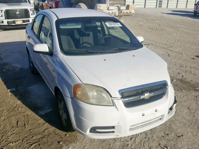 KL1TG56657B105138 - 2007 CHEVROLET AVEO LT WHITE photo 1