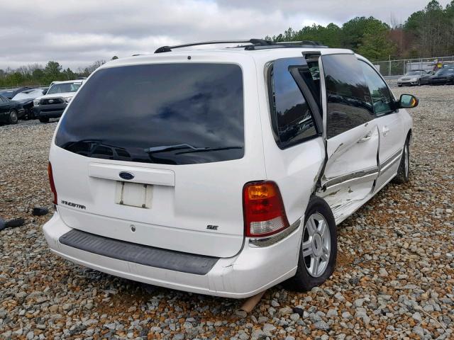 2FMZA52471BB29771 - 2001 FORD WINDSTAR S WHITE photo 4