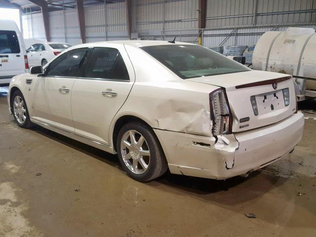 1G6DZ67A480209376 - 2008 CADILLAC STS WHITE photo 3