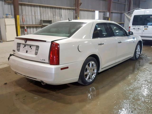 1G6DZ67A480209376 - 2008 CADILLAC STS WHITE photo 4