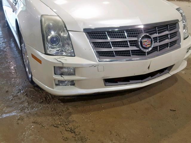 1G6DZ67A480209376 - 2008 CADILLAC STS WHITE photo 9