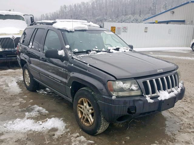 1J4GW48S94C393151 - 2004 JEEP GRAND CHER GRAY photo 1