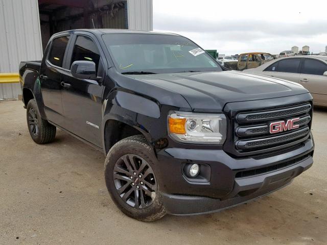 1GTG5CEA3J1285713 - 2018 GMC CANYON SLE BLACK photo 1