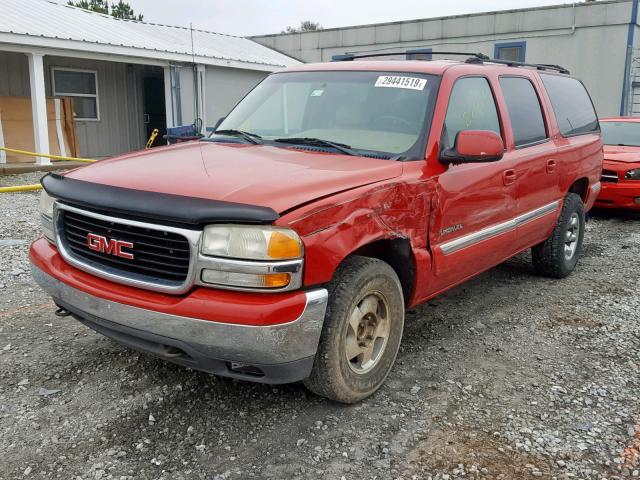 3GKEC16T8YG119706 - 2000 GMC YUKON XL C RED photo 2