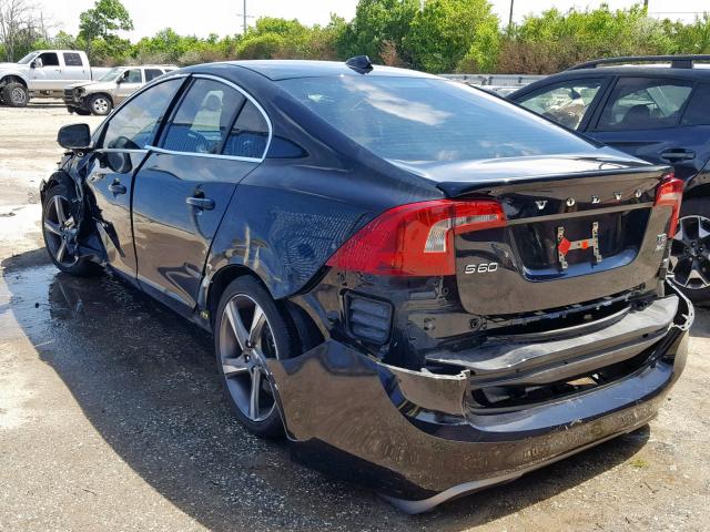 YV1902FHXC2090017 - 2012 VOLVO S60 T6 BLACK photo 3