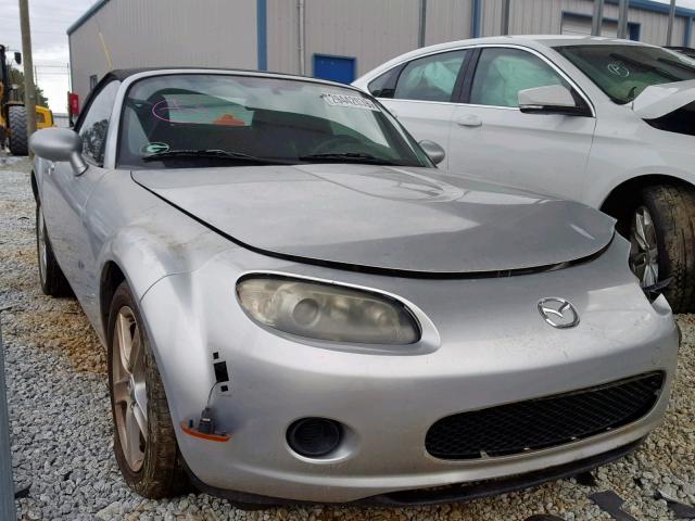 JM1NC25F060121495 - 2006 MAZDA MX-5 MIATA SILVER photo 1