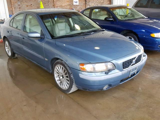 YV1RS59V842361459 - 2004 VOLVO S60 2.5T BLUE photo 1