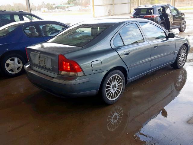 YV1RS59V842361459 - 2004 VOLVO S60 2.5T BLUE photo 4