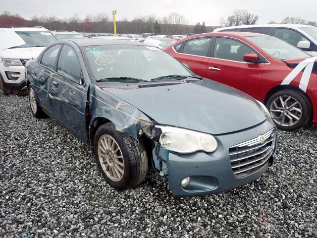 1C3EL56R46N213209 - 2006 CHRYSLER SEBRING TO BLUE photo 1