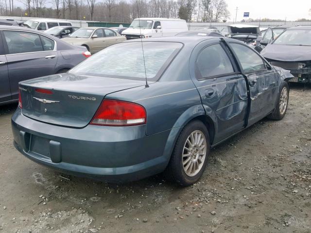 1C3EL56R46N213209 - 2006 CHRYSLER SEBRING TO BLUE photo 4