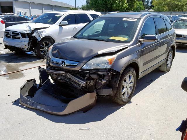 5J6RE48769L014900 - 2009 HONDA CR-V EXL BROWN photo 2