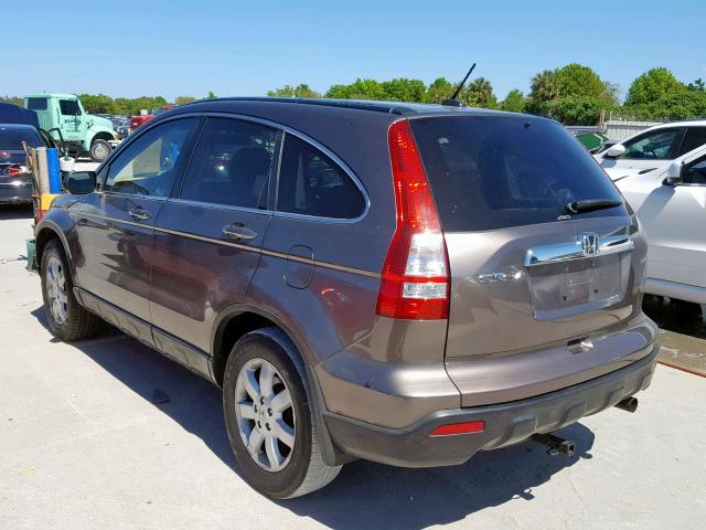 5J6RE48769L014900 - 2009 HONDA CR-V EXL BROWN photo 3