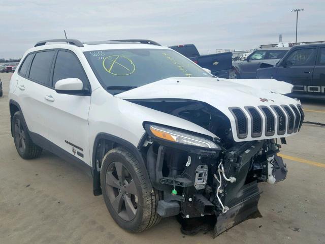 1C4PJLCS5GW284064 - 2016 JEEP CHEROKEE L WHITE photo 1