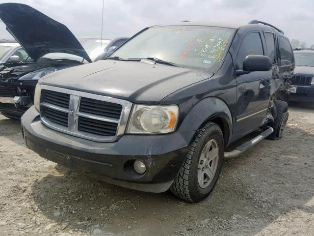 1D8HD48P47F542310 - 2007 DODGE DURANGO SL BLACK photo 2